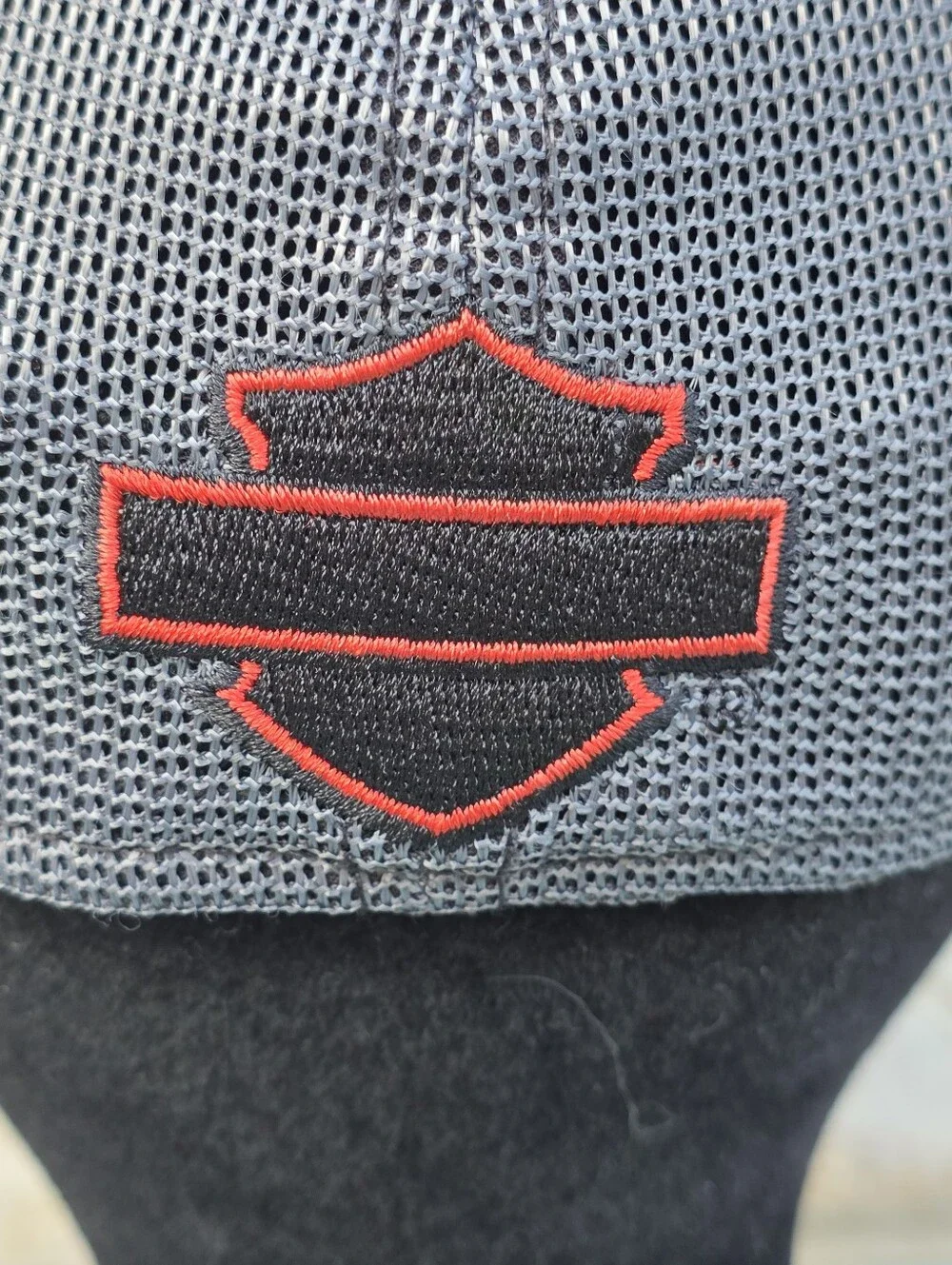 Harley-Davidson New Era 39THIRTY Flex Fit Mesh Hat S/M Custom Spikes